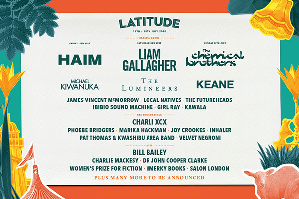 Latitude Festival Suffolk 16th 19th July 2020 Cancelled