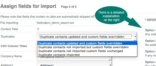 How to import a CSV spreadsheet