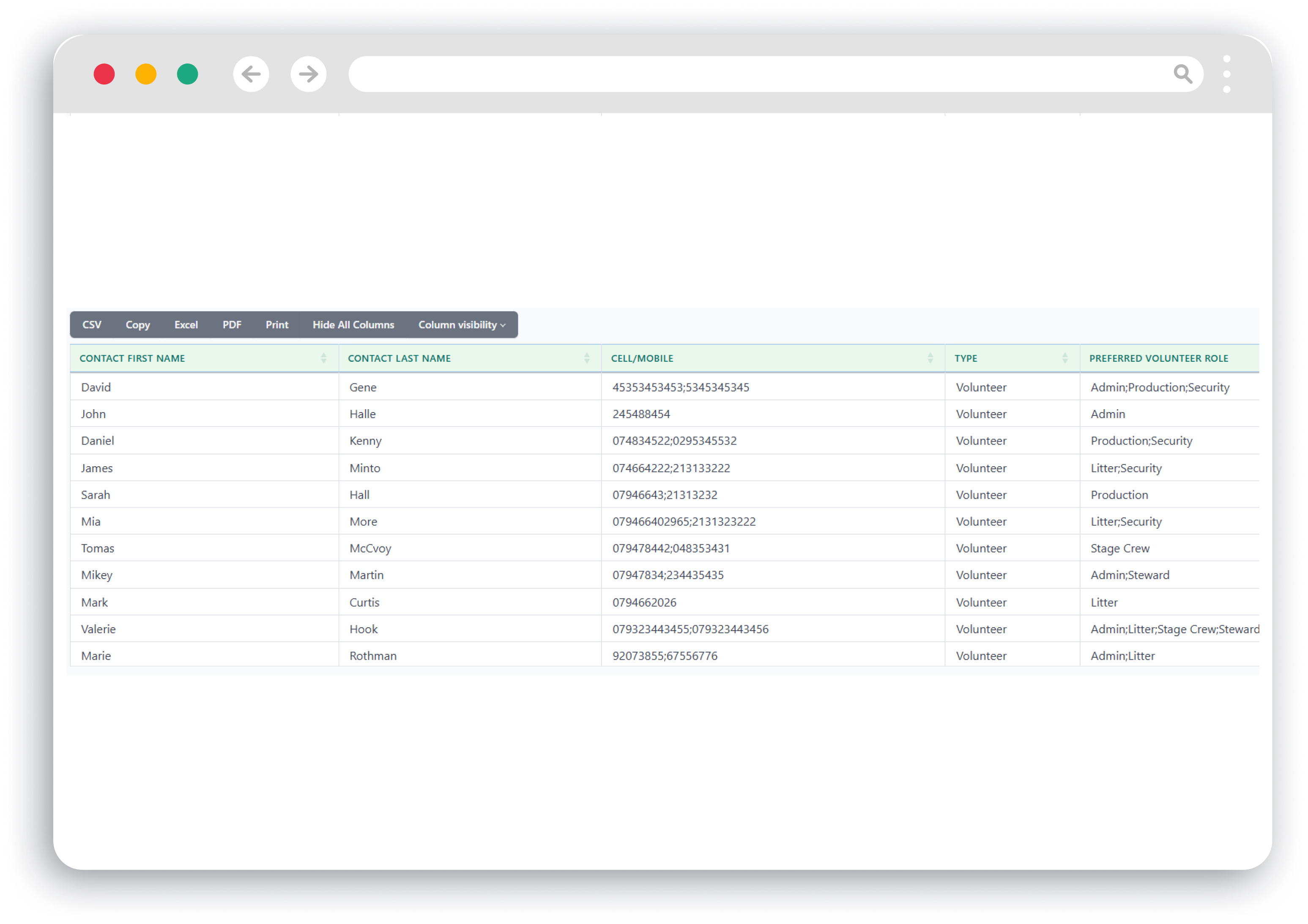 Accreditation for Volunteers